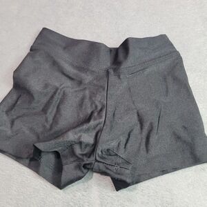 Natalie Dancewear Shorts Girls S Black Booty Boycut Gymnastics Ballet Athletic